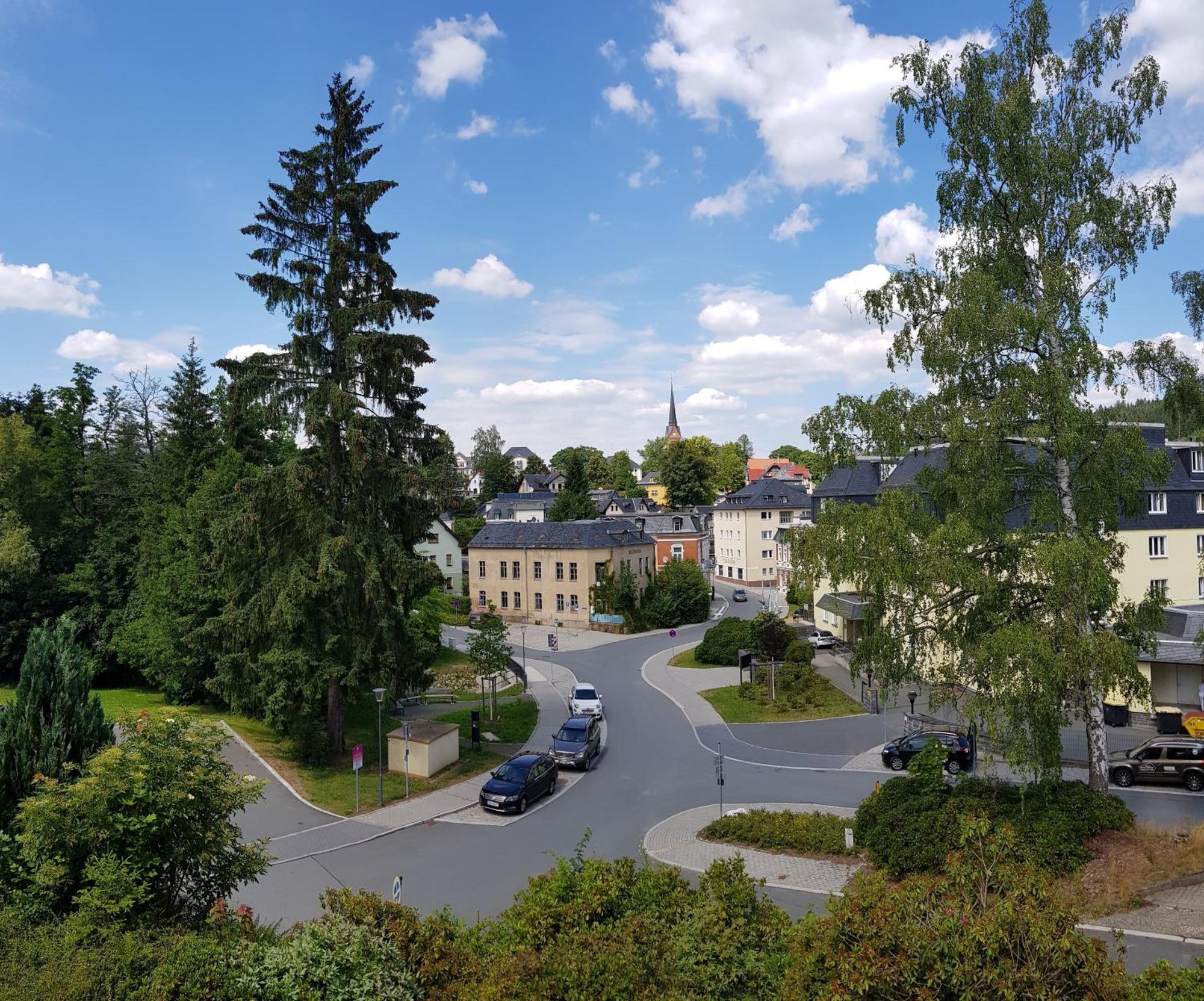 Villa Goldbrunnen Ferienwohnung 3 Bad Elster Kültér fotó