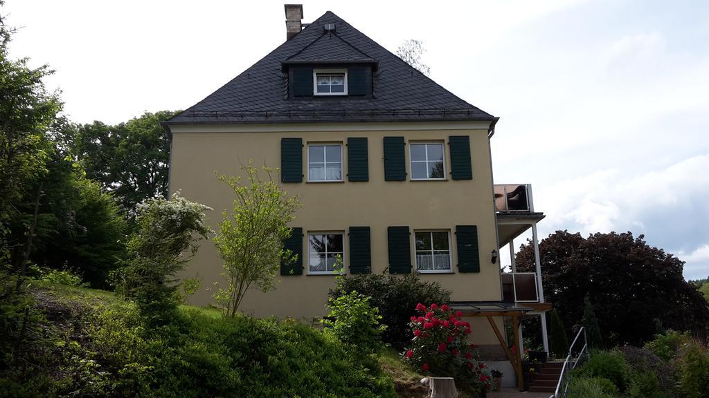 Villa Goldbrunnen Ferienwohnung 3 Bad Elster Kültér fotó
